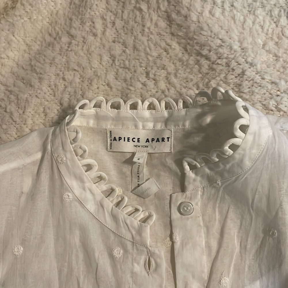 Apiece apart blouse size 4 new without tag - Picture 4 of 6